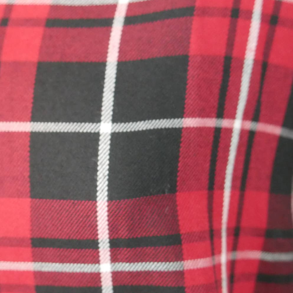 Venus Red Plaid Shirtdress Size 2 EUC - Picture 11 of 12